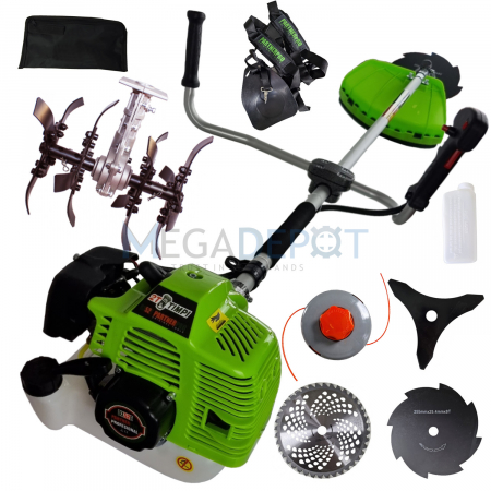 Motocoase pe benzina - Motocositoare pe benzina PartnerPro DX52E New Generation , 5.5CP, 52CC, 9000RPM + Cultivator