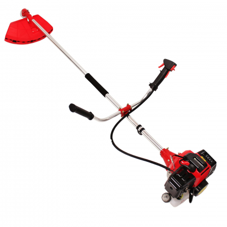 Motocositoare pe benzina Ural (Ypan) 5CP, 6000-1350RPM, 2 Sisteme de taiere incluse, Rosie [0]