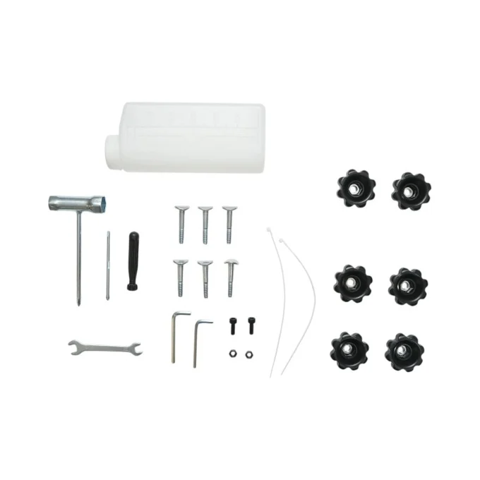 Motocultor pe benzina cu roti, 8.5CP, motor 2T, 300mm latime, Accesorii incluse [7]