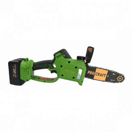 Fierastrau de mana pe acumulator, Procraft PKA20, Li-ion, 20 V, 4.0 Ah, 4600 RPM, Brushless, Lama 24 cm (acumulatorul nu este inclus) [1]