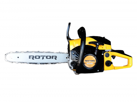 Motofierastrau (drujba) pe benzina de mana Rotor RCS400, 4300W, 5.8CP, 3600RPM, 52cm³, Lama 38cm [4]