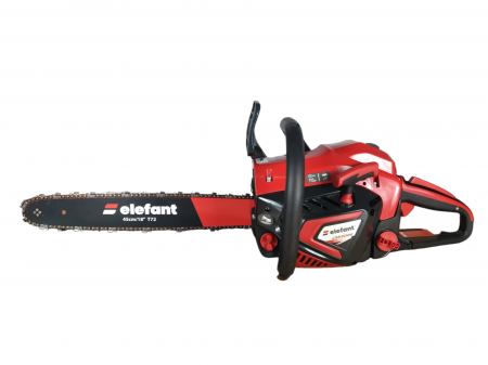 Motofierastrau (drujba) pe benzina Elefant CS5200S, 5000W, 6.7CP, 3400RPM, 52cm³, Lama 38/45cm [5]