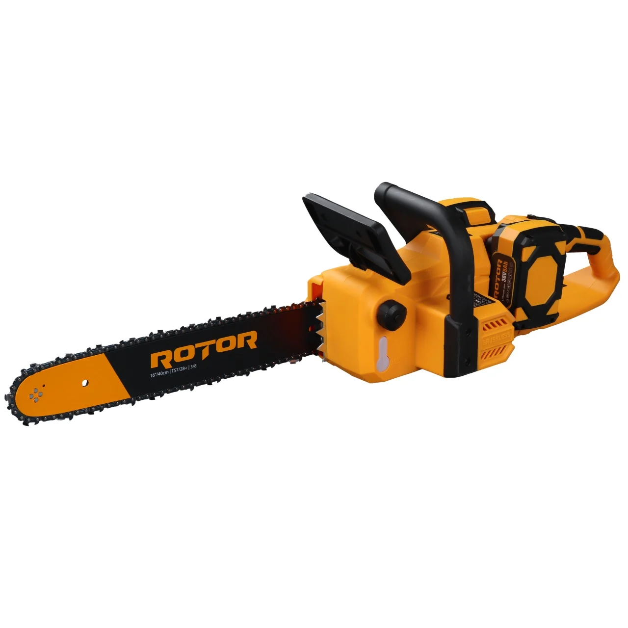 Motofierastrau pe acumulator Rotor, Capacitate acumulator 36V/5Ah, Viteza taiere 26m/s, 6000RPM, Lama 40cm [4]