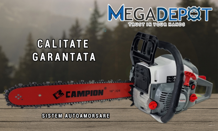 Motofierastrau pe benzina ( drujba ), UralMash Campion 6500 cu AutoAmorsare, 7.5CP, 58cmc, lama 40cm [2]
