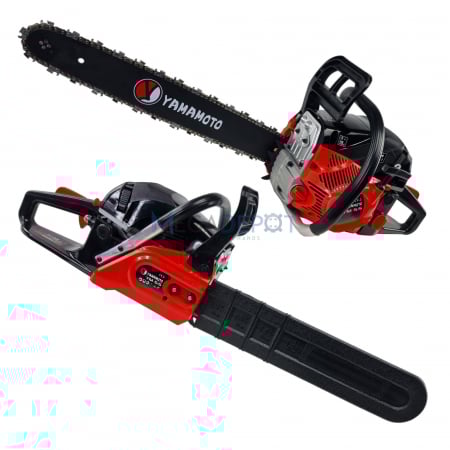 Motofierastrau pe benzina YAMAMOTO YM 5.5, 5.5CP, 2 lame 40-45cm, 2 lanturi 32-36 dinti, consum redus [4]