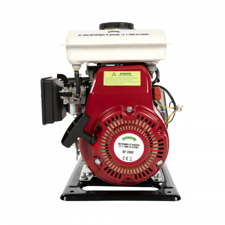 Motopompa pe benzina Micul Fermier GF-2060, 4 timpi, 1.5", 2.6KW, 3.5CP, Adancime si refulare 7m, Debit 18 mc/h [3]