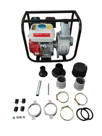 Motopompa pe benzina Ural WP-30, 7.5CP, 4T, 3600RPM, 60m³/h, 8m, 3"+ Reductie 2" [1]