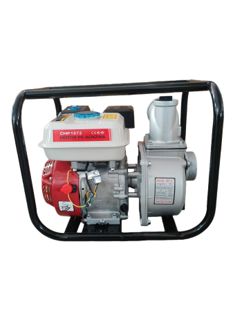 Motopompa pe benzina Ural WP-30, 7.5CP, 4T, 3600RPM, 60m³/h, 8m, 3"+ Reductie 2" [2]