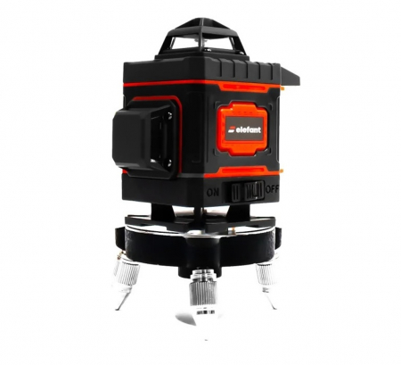 Nivela laser cu trepied ELEFANT,  display LCD, 16 linii ±2 mm/5m, 40m, Timp de nivelare ≤ 5s [1]