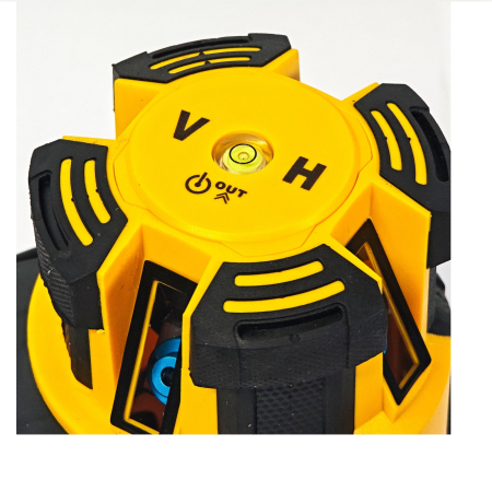 Nivelă laser profesională DDT-KRISTAL 12 linii, fascicul verde, cu trepied, acumulator Li-Ion, ochelari de protecție și valiză de transport [3]