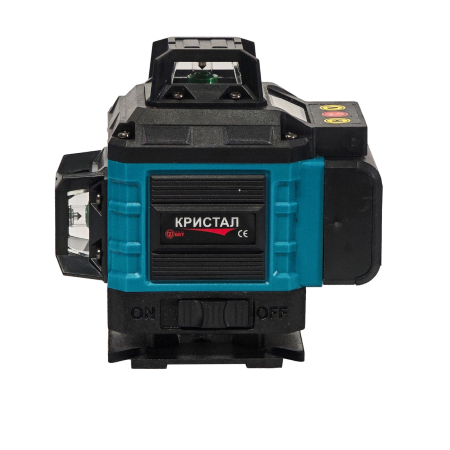 Nivelă laser profesională DDT-KRISTAL 16 linii 4D, verde, cu 2 acumulatori Li-Ion, telecomandă, trepied, suporturi și valiză de transport [4]