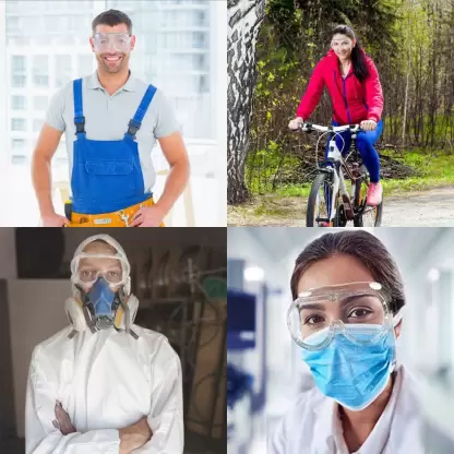 Ochelari de protectie din silicon, Banda reglabila [2]