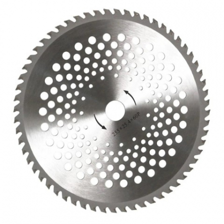 Accesorii pentru motocoase - Disc de taiere pentru motocoasa 60T cu vidia, Model Universal
