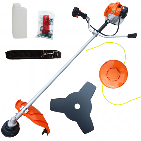 Pachet Complet: Motocoasa si Motofierastrau ZID Rusia Profesional, 5CP, 2 lanturi, taiere disc + fir, demaror de rezerva [1]