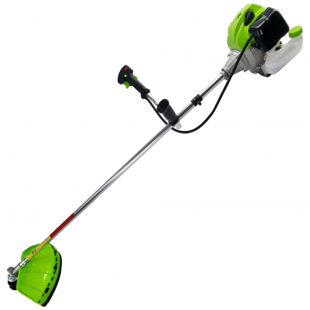 Pachet  Motocoasa de umar pe benzina UralMash Campion, 7.5CP, Cultivator, Prasitoare, Ham dublu, Disc vidia, 12.000rpm, Verde/Galbena/Neagra [3]