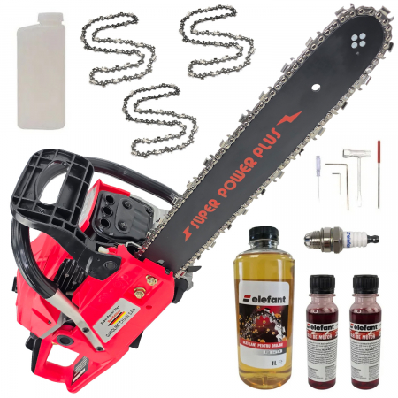 Pachet Motofierastrau pe benzina, drujba, Craft-Tec Super Power Plus, X7500, 7.5CP, EasySmartStart, lama 40cm, ungere automata [4]