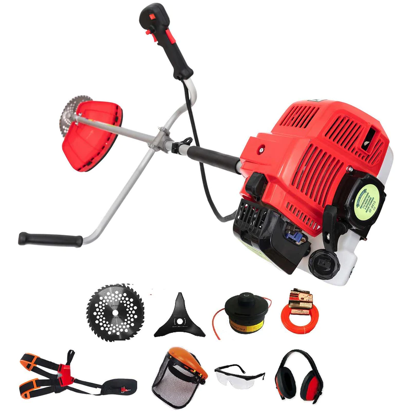 Pachet Promo: Micul Fermier, Motocoasa MF712 + Motofierastrau 5200, 5CP, 8 accesorii incluse [1]