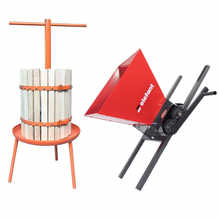 Pachet Teasc + Zdrobitor de struguri, 40kg [0]