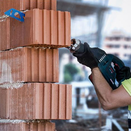 Panza fierastrau sabie pentru zidarie, caramida, lemn, bca,  Mencoza, 305mm, lama si dinti din carbura [7]