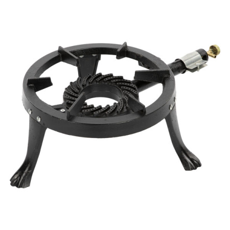 Pirostrie (arzator) cu 3 picioare, Fonta, Gri Carbon [1]