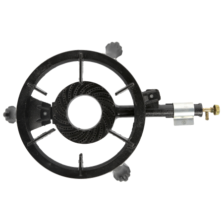 Pirostrie (arzator) cu 3 picioare, Fonta, Gri Carbon [3]