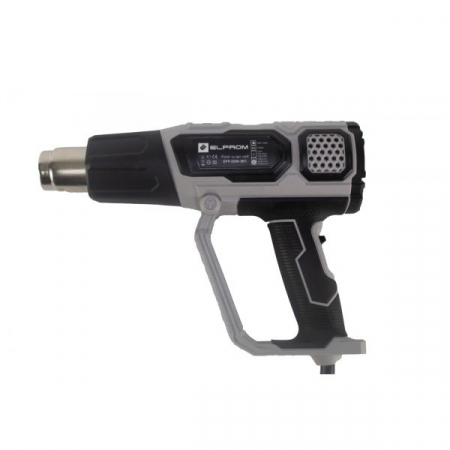 Pistol aer cald Elprom EFP-2500, 2500W, 600 grade C, 500 L/min., 4 duze [4]