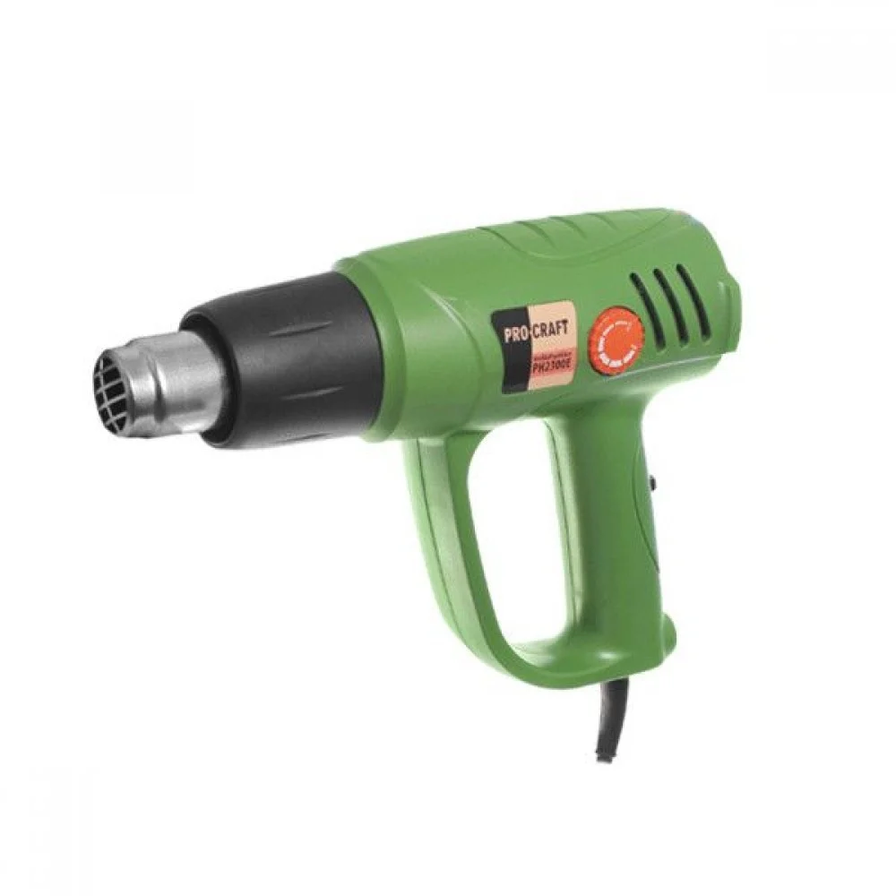 Pistol cu aer cald Procraft PH2300E, pheon industrial 2.2 kW, 300-600 grade C, 650 l/min., 4 duze [2]
