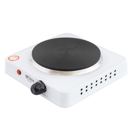 Uz casnic - Plita electrica cu un ochi BOHM BE-H-002F-W, 1000 W