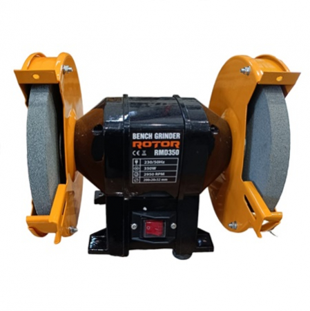 Polizor de banc Rotor RMD350, 350W, 2950RPM, Diametru 200x20x32mm [1]
