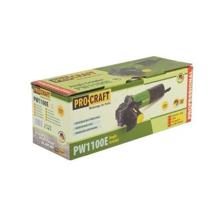 Polizor Unghiular (flex) PROCRAFT PW1100E, Variator Incorporat, 750W, 11000RPM [5]