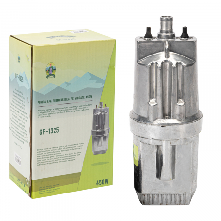 Pompa apa submersibila pe vibratie Micul Fermier, 450W, 2 sorburi, 2600 l/h [3]