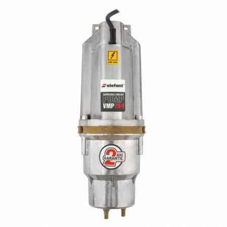 Pompe submersibile - Pompa de apa pe vibratie Elefant VMP70-1,  350W, Debit 18L/min., 3 sorbi