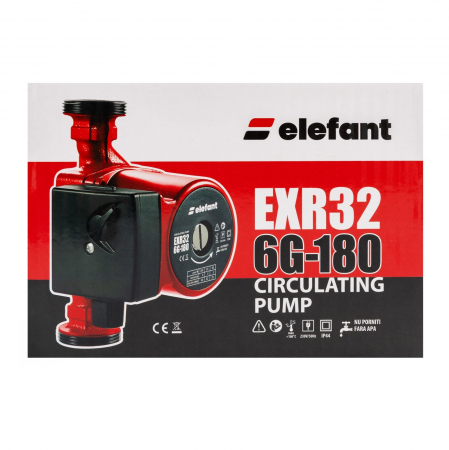 Pompa de recirculare Elefant, 100W, Racordare 1.5″, Debit  60L/min., Inaltime maxima 6m [8]
