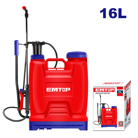 Pompa de stropit 16L, bretele captusite - ESPP41602, EMTOP [0]