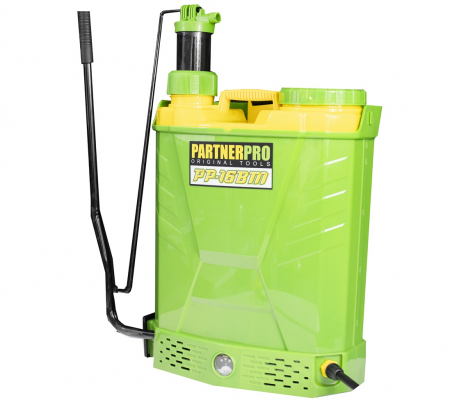 Pompa de stropit cu acumulator 2in1 PartnerPRO, Capacitate 16L [0]