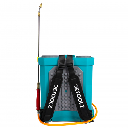 Pompa de stropit cu acumulator Detoolz DZ-P109, Capacitate 16L, 12V, 9Ah, Debit 4L/min., presiune/suport lombar [1]