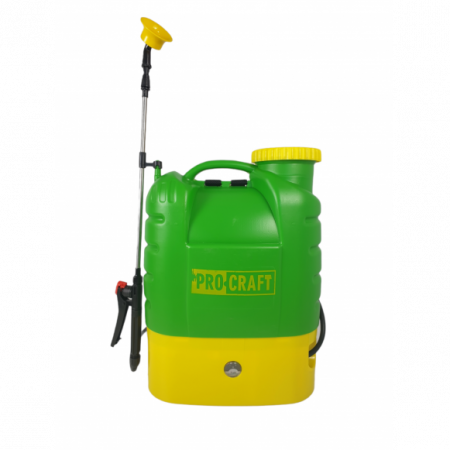 Pompa de stropit electrica PROCRAFT AS16L, Volum 16l, 12V/8Ah, 3 tipuri de pulverizare [1]