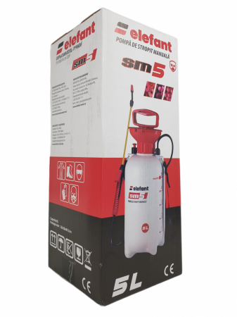 Pompa de stropit manuala, vermorel ELEFANT, 5L [3]