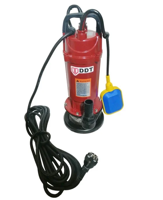 Pompe submersibile - Pompa submersibila cu plutitor, pentru apa curata DDT QDX16, 370W, 2860RPM, Debit 1.5 m³/h, Adancime 16m, Inaltime 30m, Cablu 8m