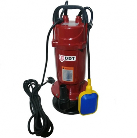 Pompe submersibile - Pompa submersibila cu plutitor, pentru apa curata DDT QDX35, 850W, 2860RPM, Debit 3 m³/h, Adancime 35m, Inaltime 50m, Cablu 8m