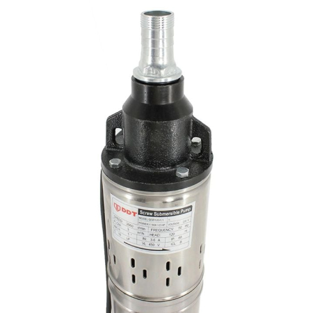 Pompa submersibila, DDT, QGD120 Inox-Fonta, 1.1 kW, 50 l/min, 10 m cablu de alimentare [1]
