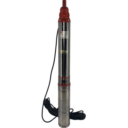 Pompa submersibila de mare adancime DDT QJD12-120-1.8, Inox, 1800W, 8 m³/h, 12 turbine, 120m, 15m cablu [0]