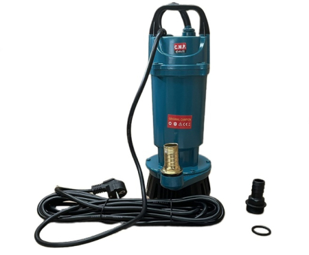 Pompe - Pompa submersibila pt. apa murdara Aqua Tech Premium QDX3-25-0.75, 0.75kW, H25m, 3 m³/h, 2860RPM, Racord 1", Reductie 3/4" inclusa, 7.5m cablu