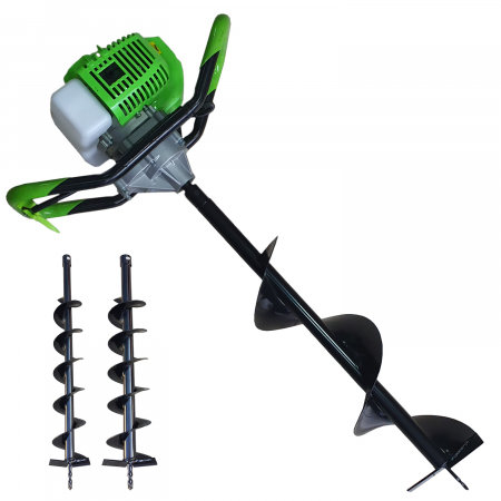 Motoburghie - Motoburghiu, Foreza de Pamant Craf-Tec,  6CP, 2 Burghie Incluse ( 100mm, 200mm )