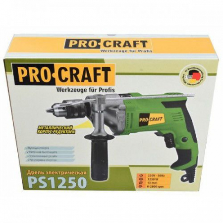 Bormasina cu percutie,Model Procraft PS 1250, 1250W [2]
