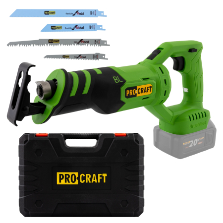 PSS20 Procraft fierastrau tip Sabie pe acumulator de 20 V [1]