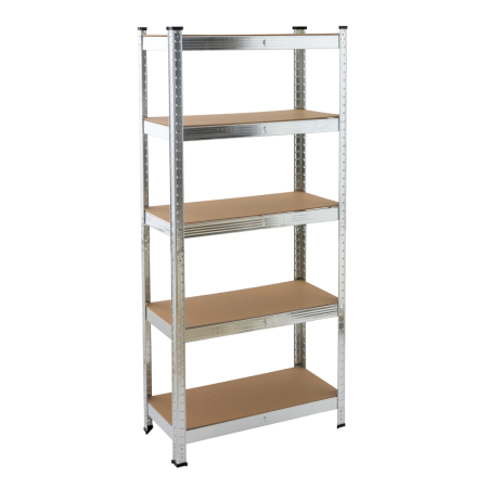 Depozitare - Raft Galvanizat 120Wx45Dx180Hcm pentru depozitare din otel ROTOR