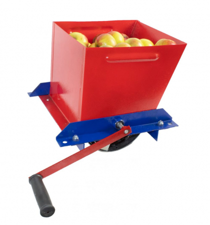 Razatoare fructe Koza-Nova MINI, cu tambur, manuala, >5kg la 60 rotatii, Cuva 6L, 250x250mm [2]