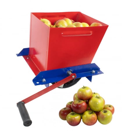 Agro & Zootehnie - Razatoare fructe Koza-Nova MINI, cu tambur, manuala, >5kg la 60 rotatii, Cuva 6L, 250x250mm