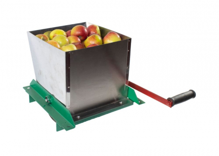 Razatoare fructe Koza-Nova MINI, Inox, cu tambur, manuala,  >5kg la 60 rotatii, Cuva 6L, 250x250mm [1]
